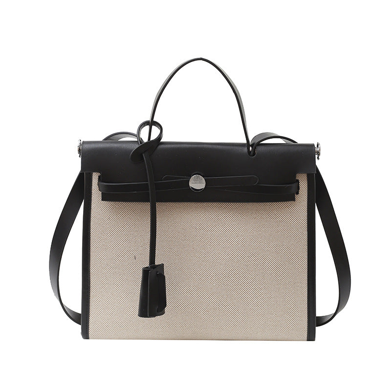Women's Fashion Kelly Canvas High-grade Retro Trendy Bags