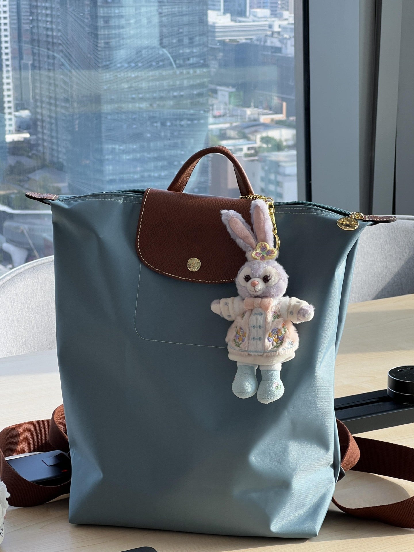 Large Capacity Folding Leisure Macaron Commuter Women's Backpack