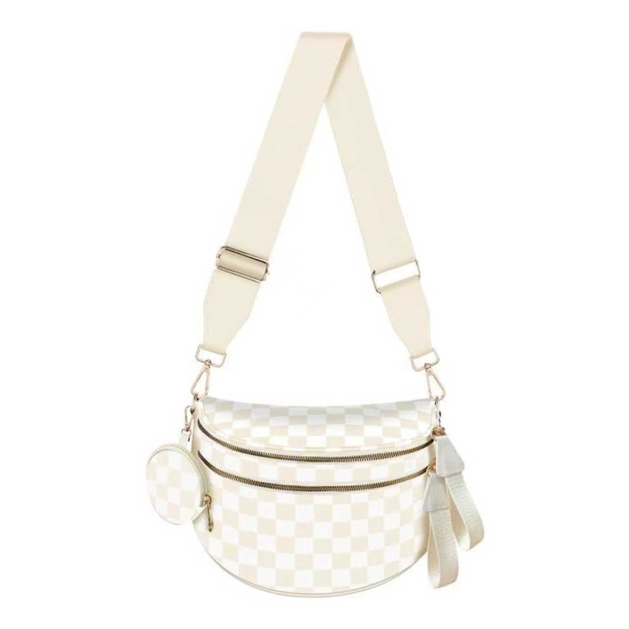 New Waterproof Fashionable Shell With Earphone Women's Messenger Bag