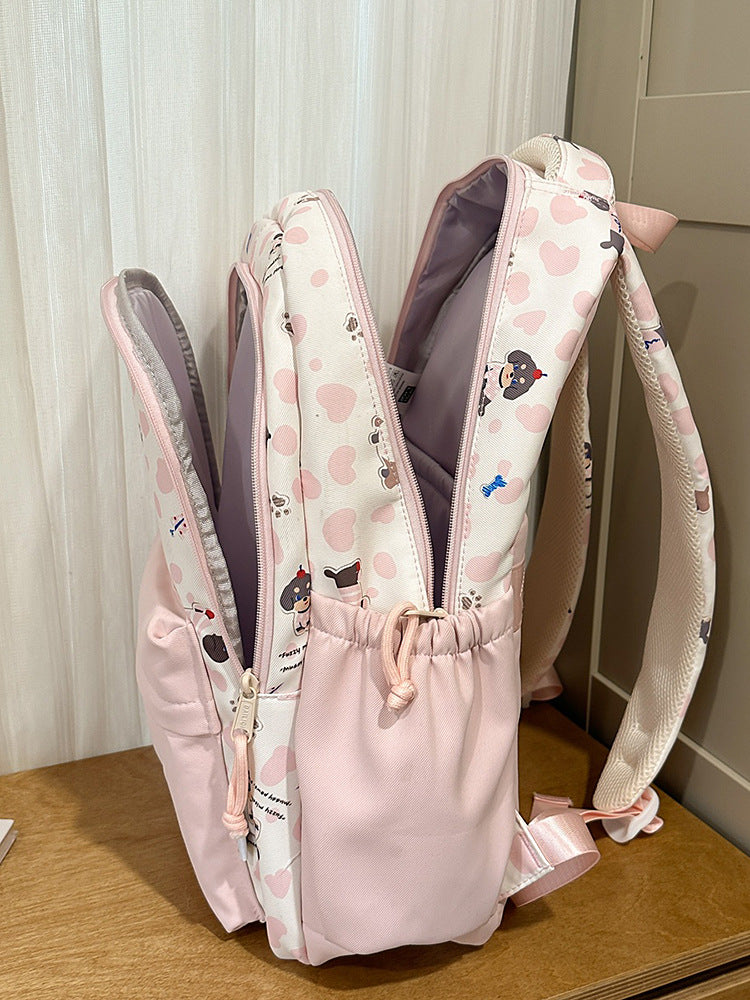 Style Junior High Sausage Dog Contrast Color Bags