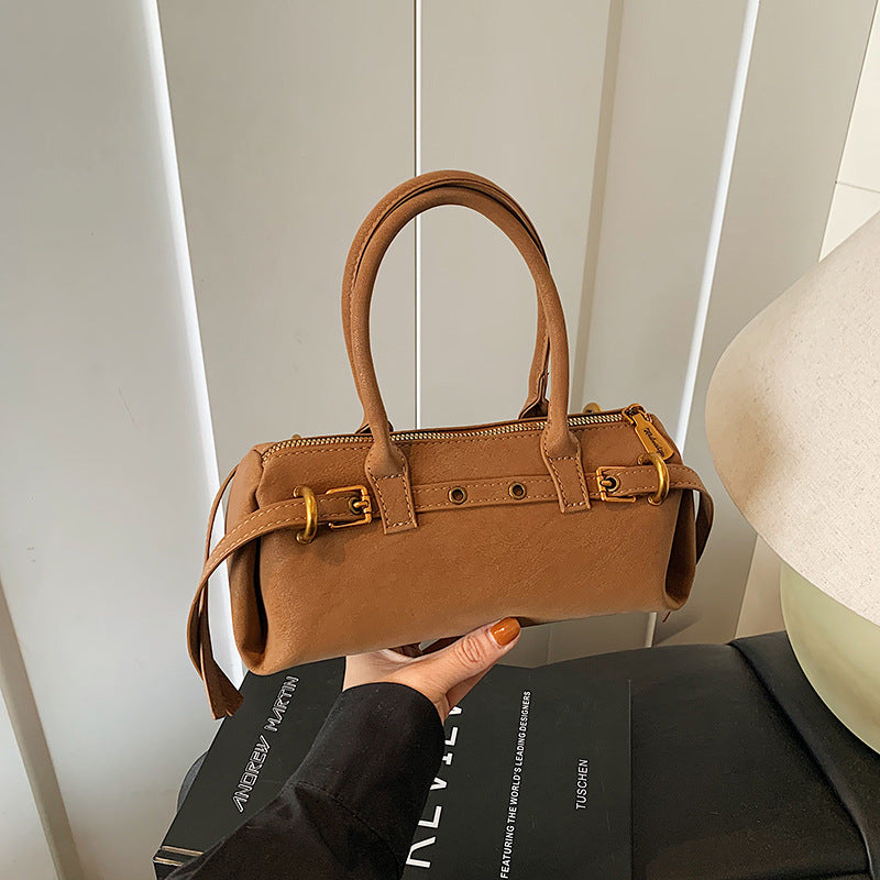 Style Retro Minority Portable Baguette Female Stylish Unique Bags