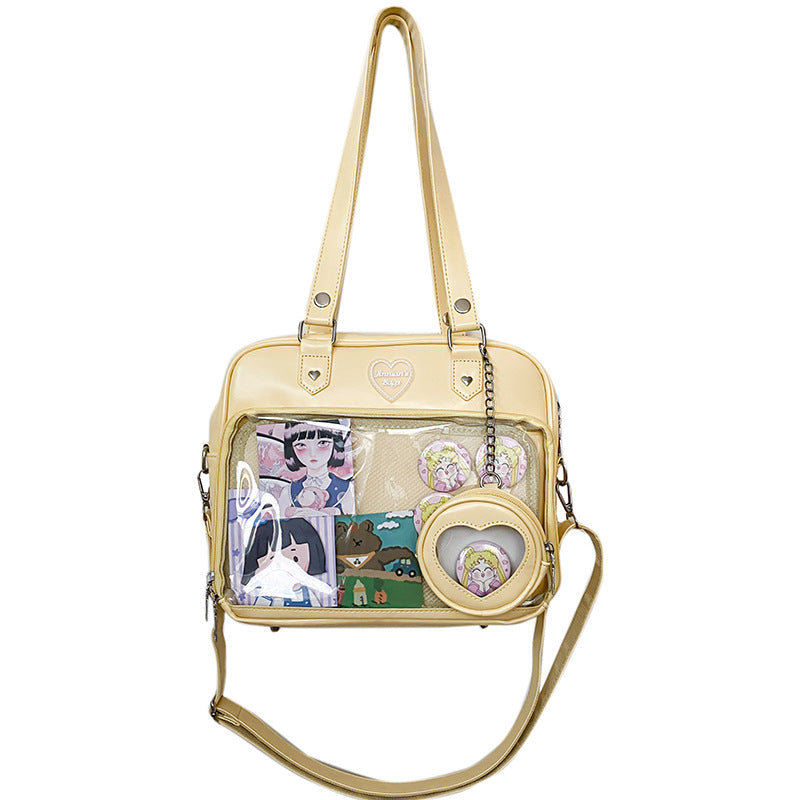College Comic Show Millet Transparent Bar Board Bags