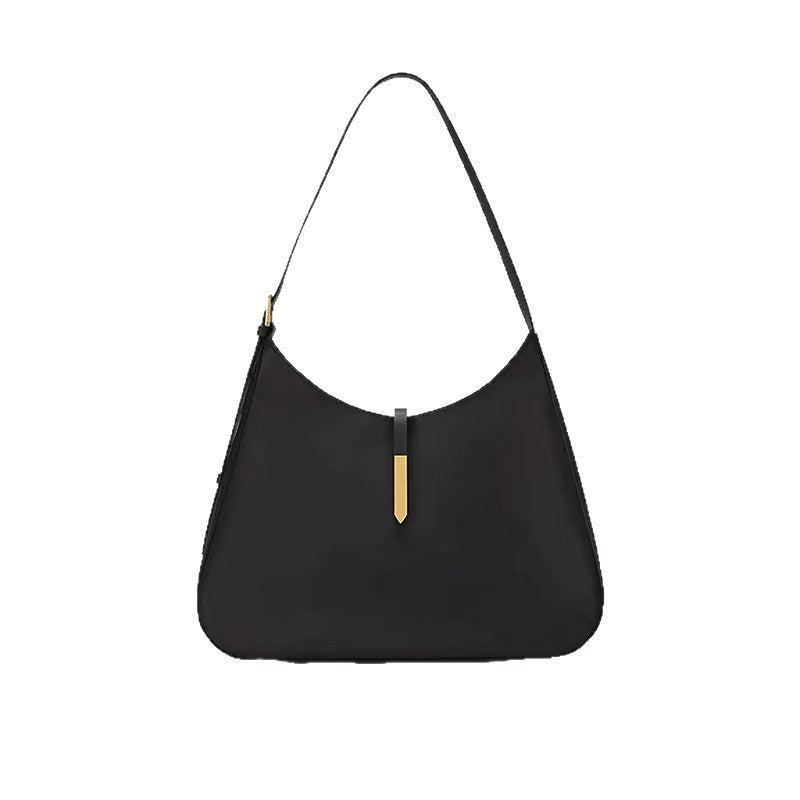 Women's Genuine Leather Niche Design Daily Leisure Underarm Bag