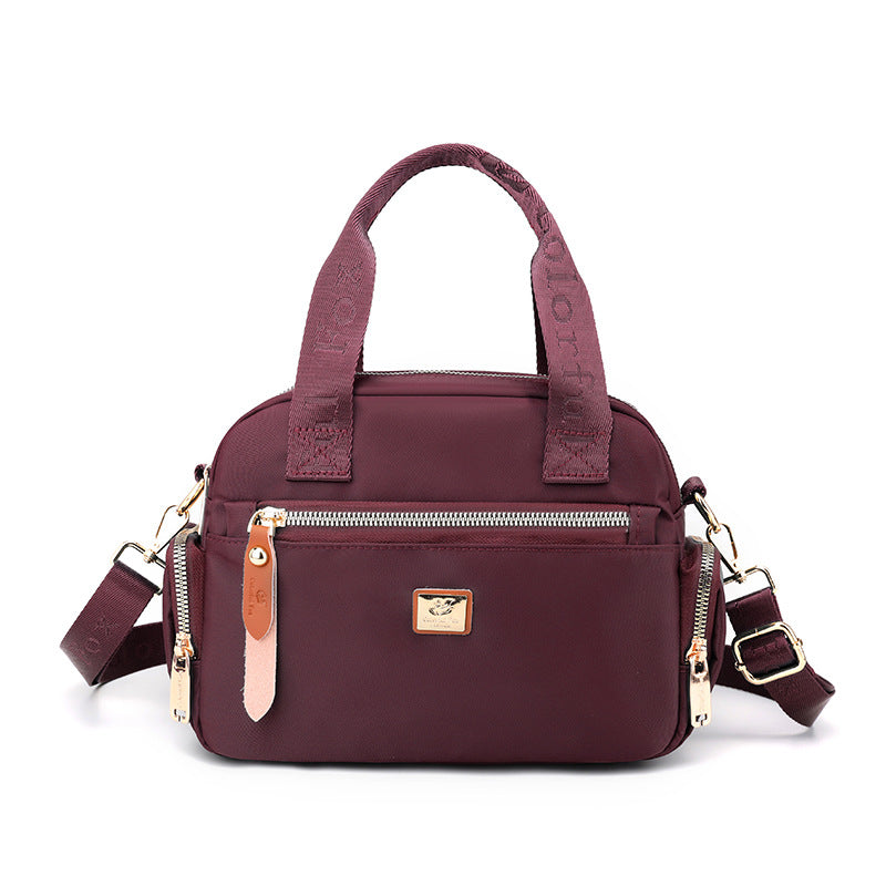 Unique Women's Mom Nylon Retro Portable Women's Messenger Bag