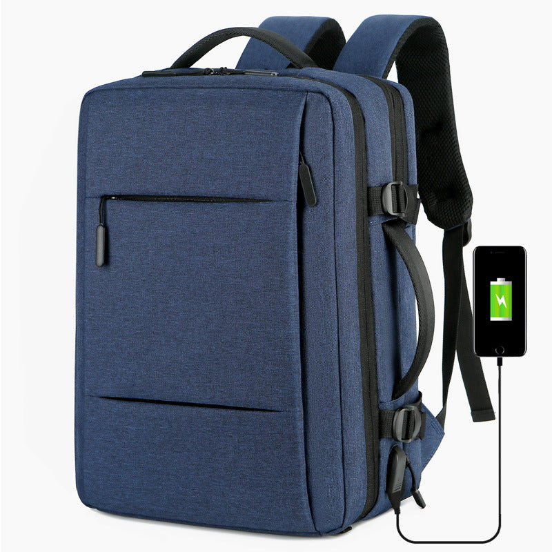 Men's Business Printed High-grade Large Capacity Computer Leisure Backpack