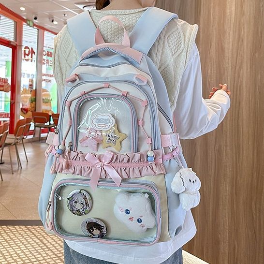 Junior High Good-looking Style Large Capacity Leisure Backpack