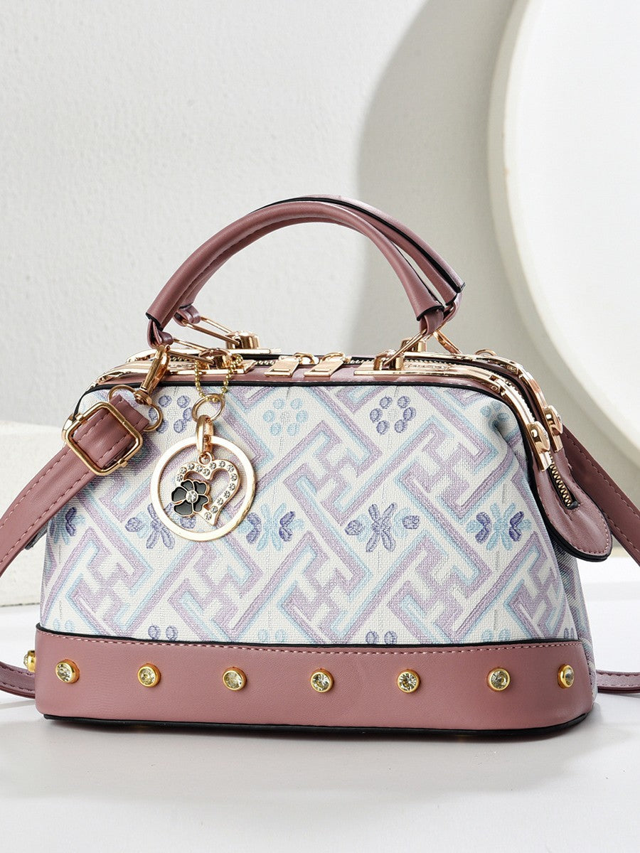 Women's Chinese Style Hand Carrying Pillow Large Capacity Women's Shoulder Bag