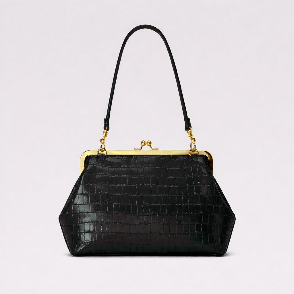 Women's Design Clip Versatile Large Capacity Trendy Tote Bag