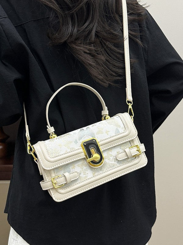 Versatile Fashion Trendy Niche High-grade Leather Small Square Bags