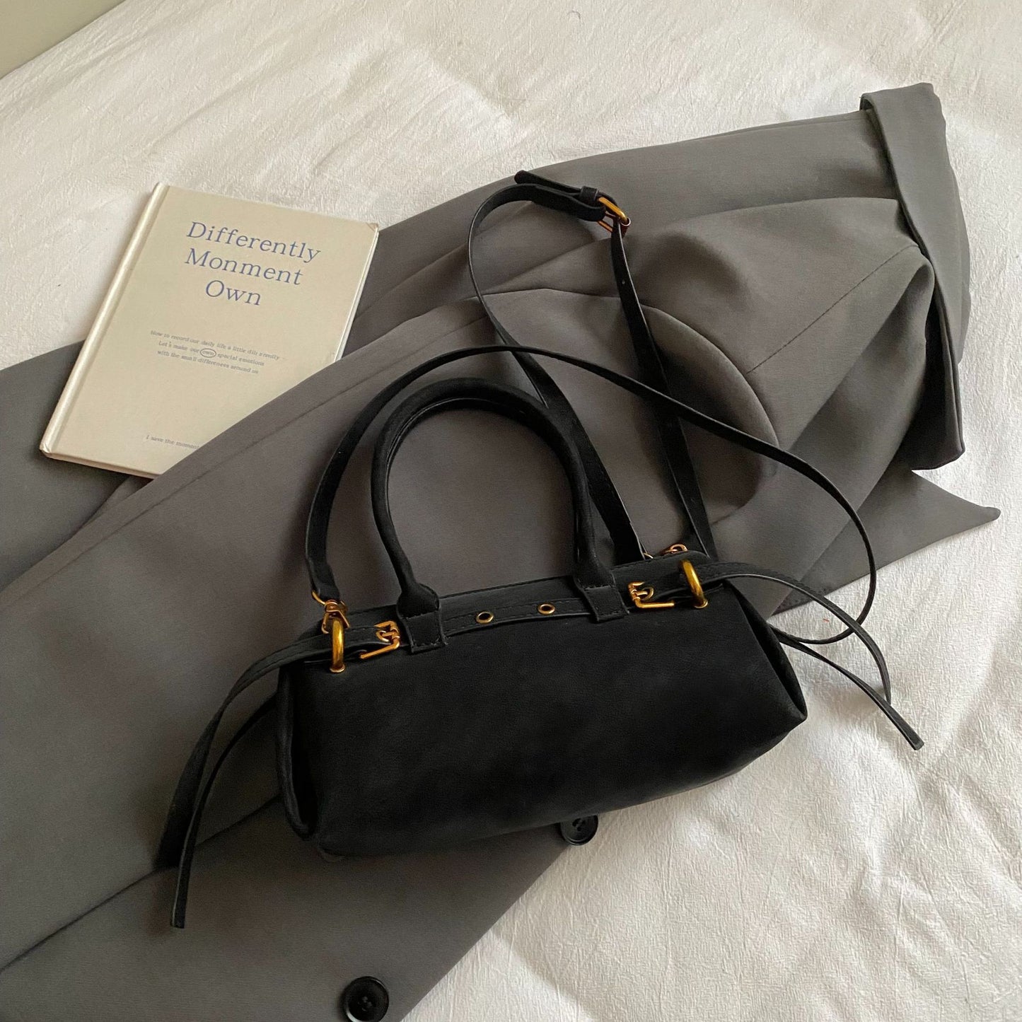Style Retro Minority Portable Baguette Female Stylish Unique Bags