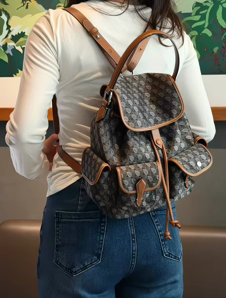 Women's Lucky Silk Pouch Presbyopic Large Capacity Backpacks