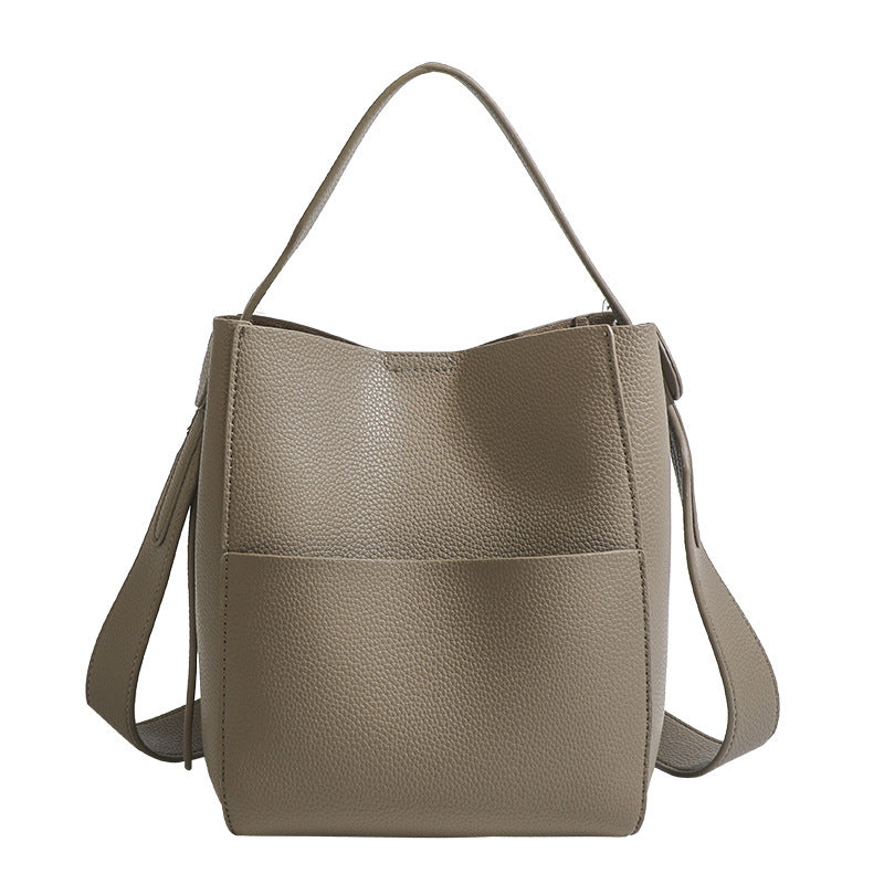 Women's Trendy High Quality Large Capacity Bucket Bag