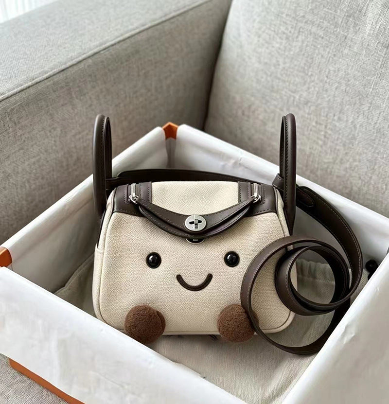 Knock Cute Fluffy Lindy One Portable Bags