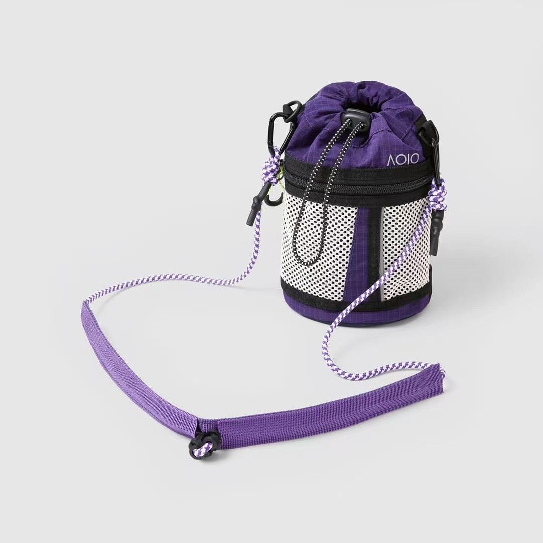 Women's & Men's Contrast Color Waterproof Bucket Bag
