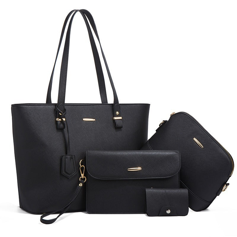 Women's Trendy Retro Large Capacity Fashion Set Tote Bag