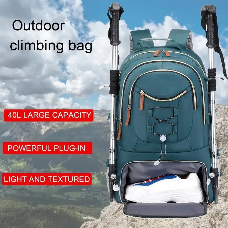 Good-looking Large Capacity High Sense Hiking Oxford Leisure Backpack