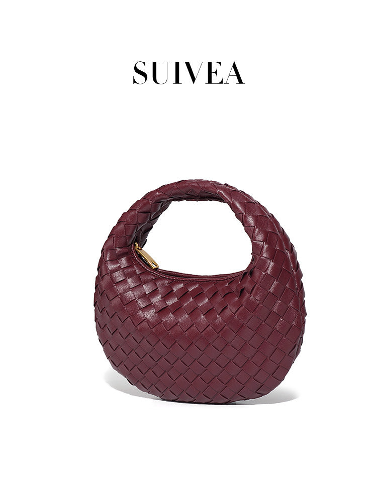 Women's Fashion Woven Pouch Trend Portable Chain Women's Handbag