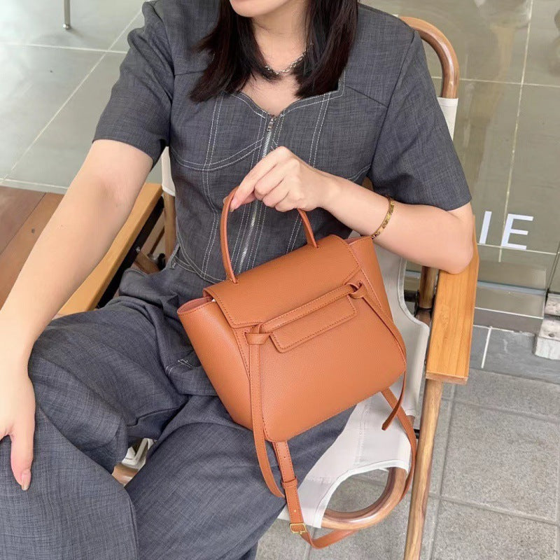 Women's Leather Portable Catfish High-grade Large Capacity Commuter Bags