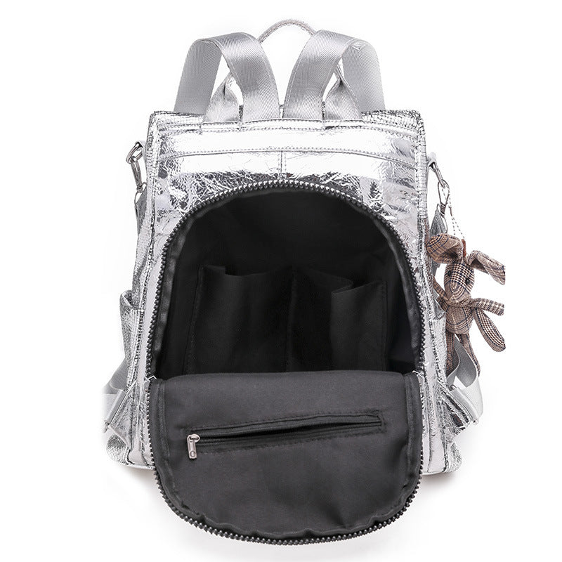 Women's Sequin Fashion Trend Korean Style High Leisure Backpack