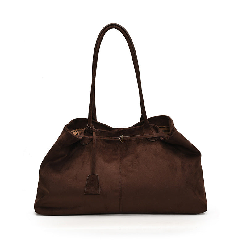 Attractive Fashionable Suede Design Underarm Lazy Women's Shoulder Bag