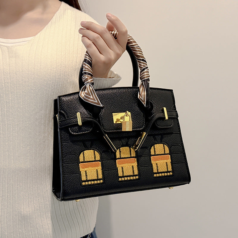 Women's Western Style Kelly Large Capacity Fashion Women's Messenger Bag