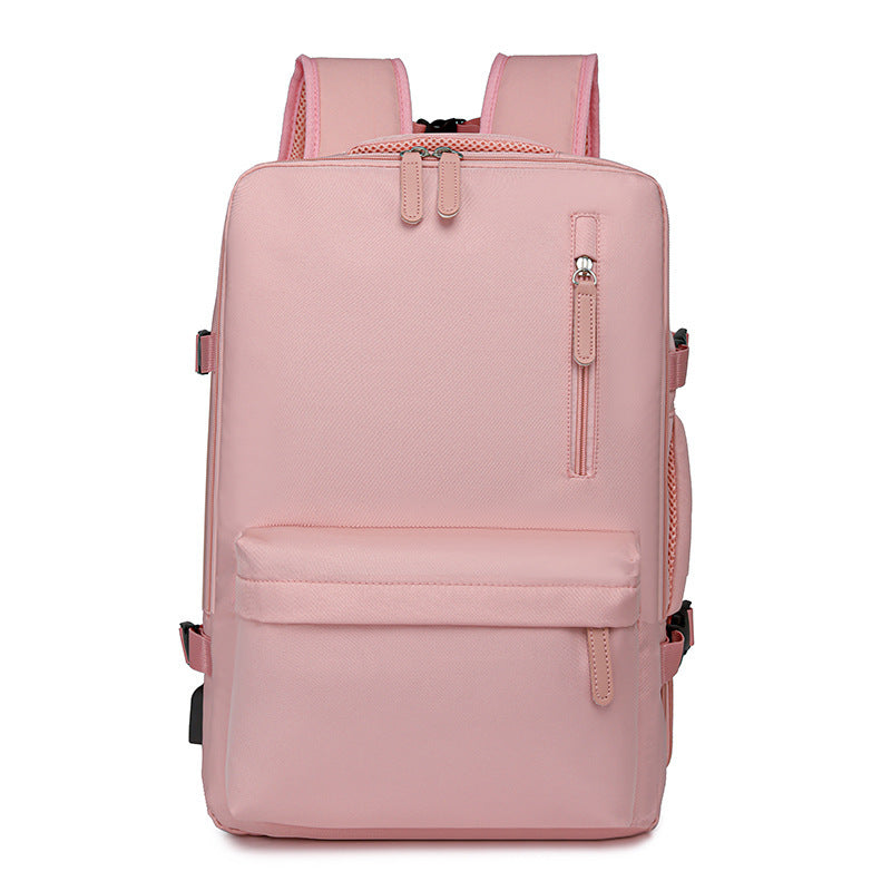 Fixed Commuter Large Capacity Dry Wet Separation Storage Mummy Leisure Backpack