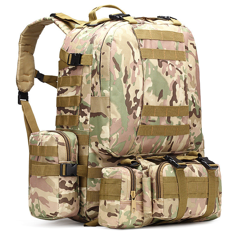 Men's Mix Hiking Oxford Cloth Combination Big Backpacks