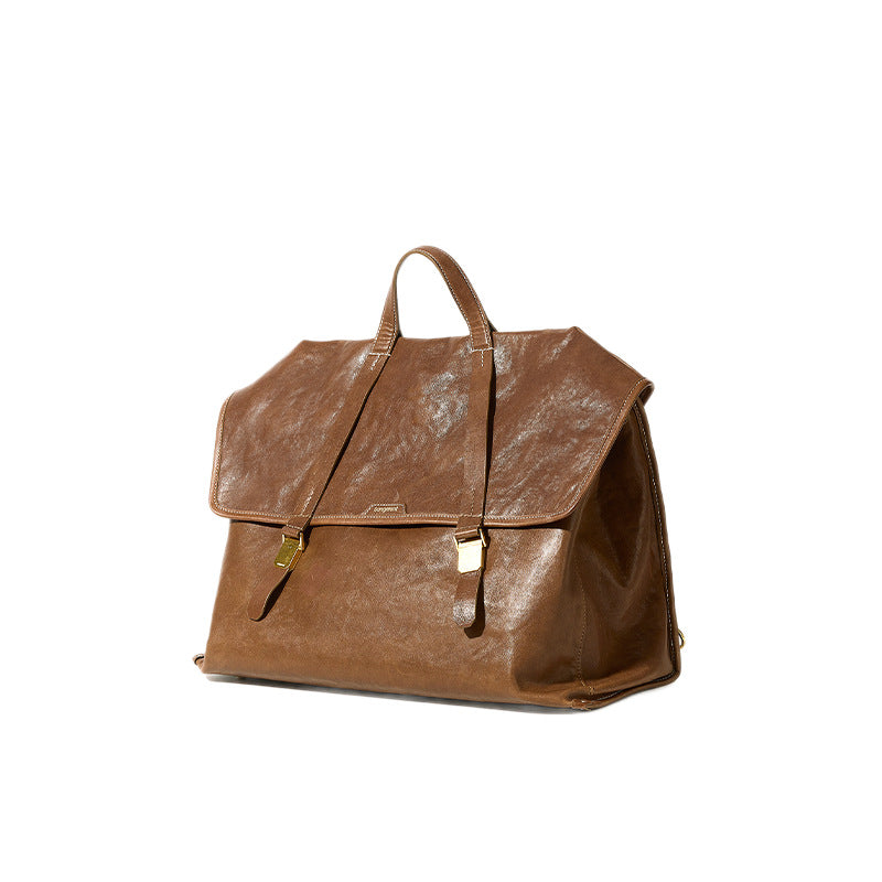 Stylish Classy Lu Mountain Series Leather Women's Shoulder Bag