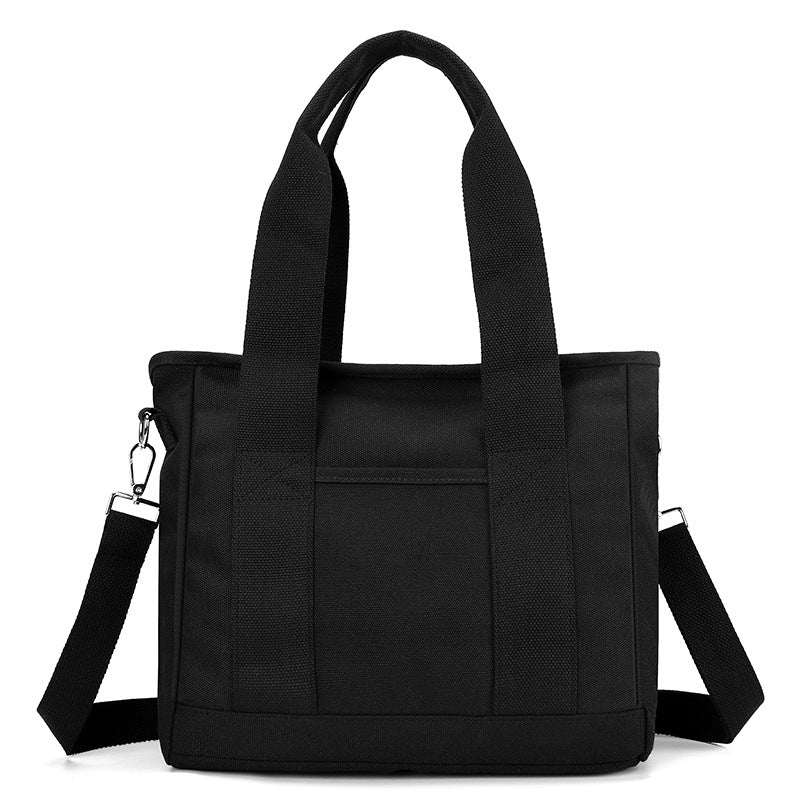 Women's Canvas Large Capacity Commuter Outing Mummy Style Women's Shoulder Bag