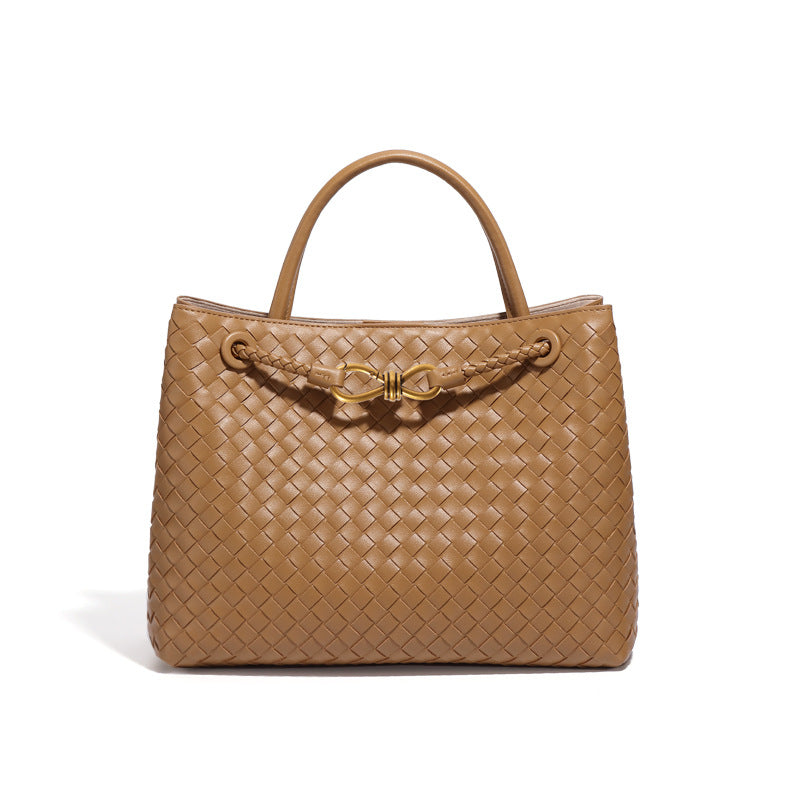 Women's Woven Hand-woven Horoscope Large Capacity For Tote Bag