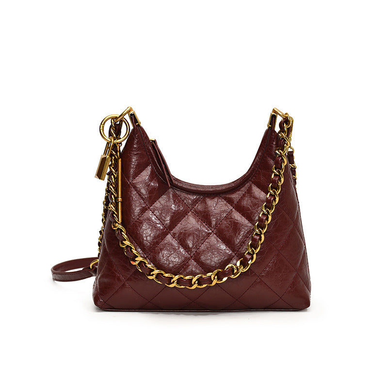 Women's Design Light Luxury Fashion Rhombus Chain Bags