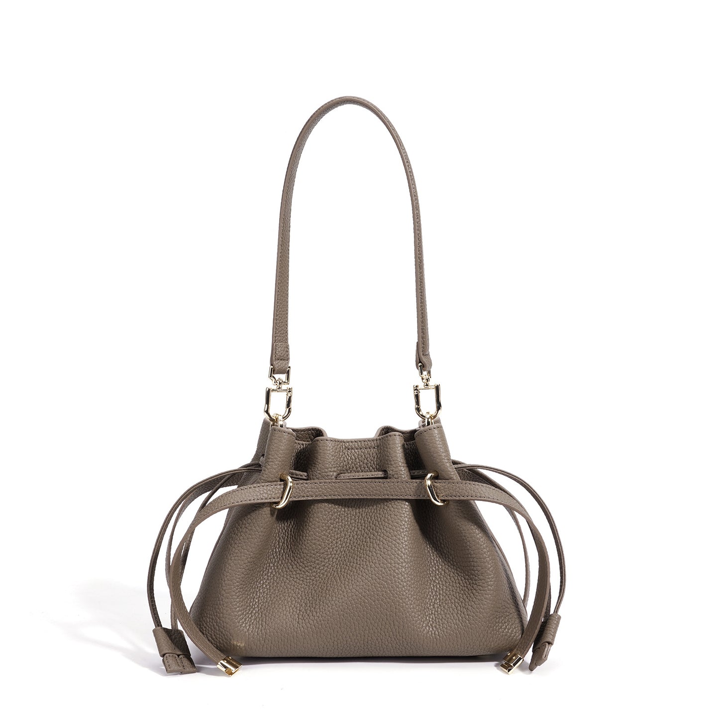 Women's Korean Style Design Exquisite High-grade Lucky Drawstring Classic Shoulder Bags