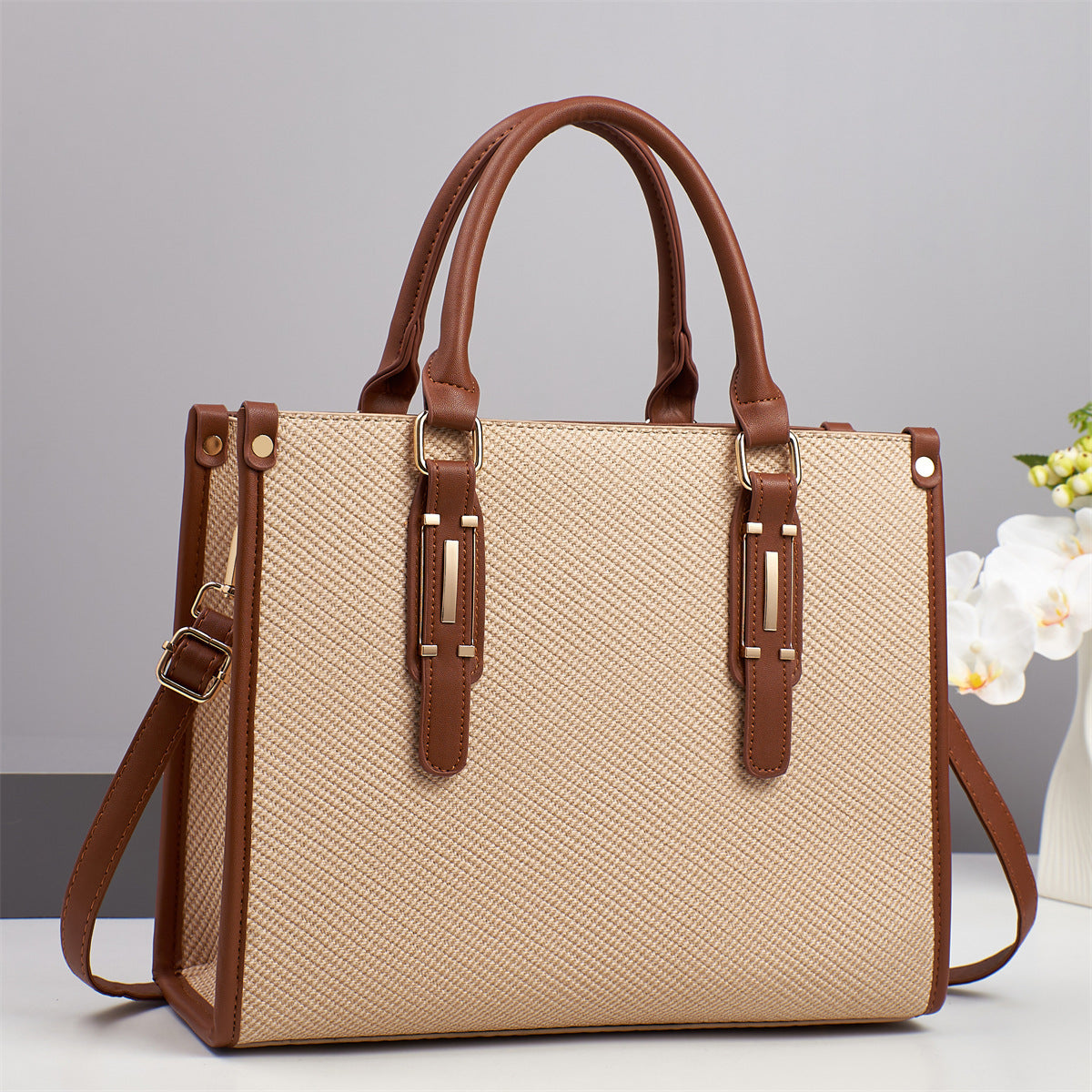Women's Large Capacity Totes Commuter High-grade Business Bags