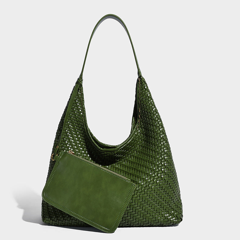 Idle Style Hand-woven Fashion Large Capacity Underarm Bag