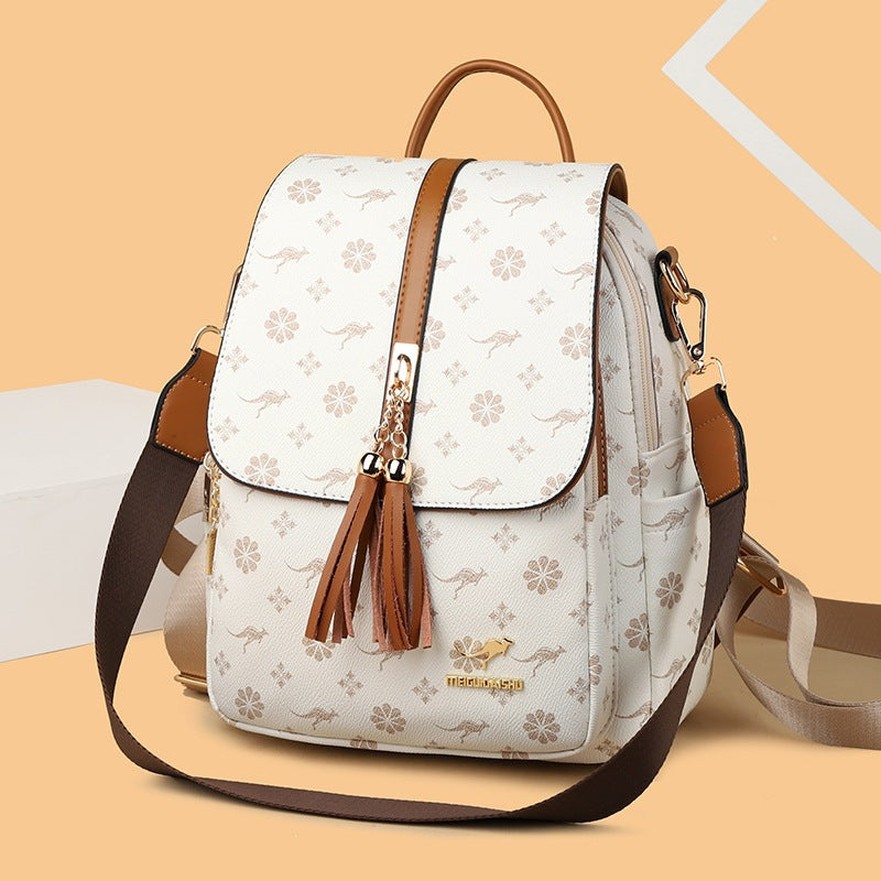 Women's Korean Fashion Leisure Large Capacity Trendy Women's Backpack