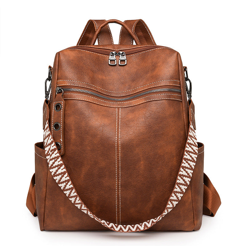 Women's Korean Style Simple Fashion Large Capacity Women's Backpack