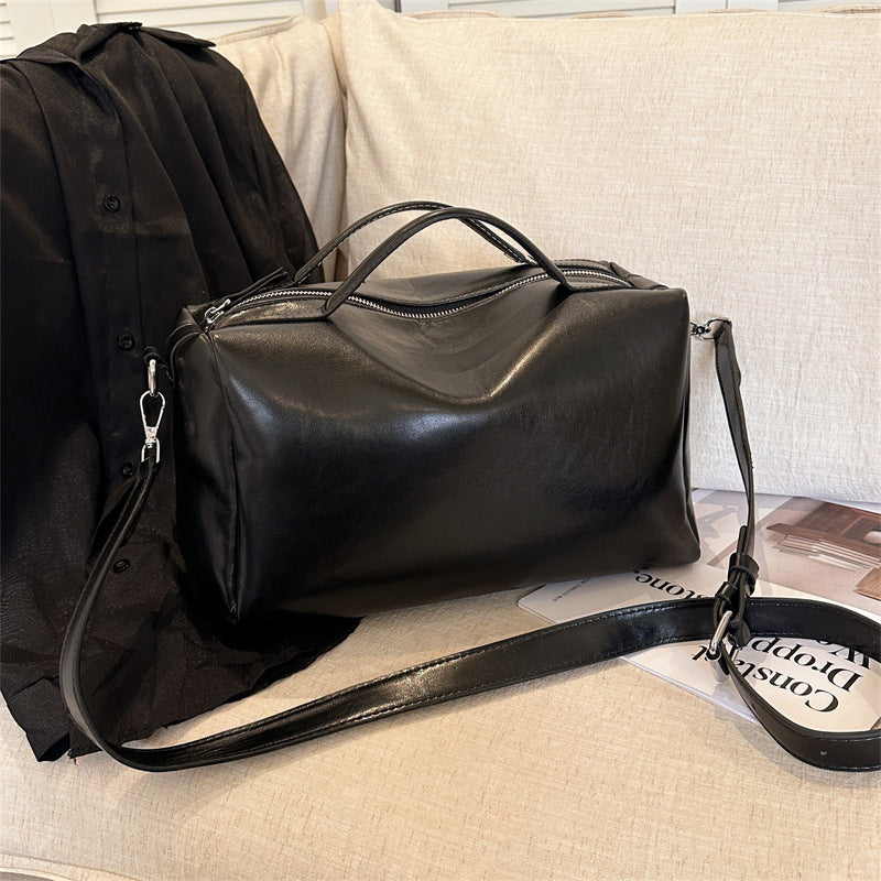 Women's Portable Minority Simple Commuter Wide Strap Bags