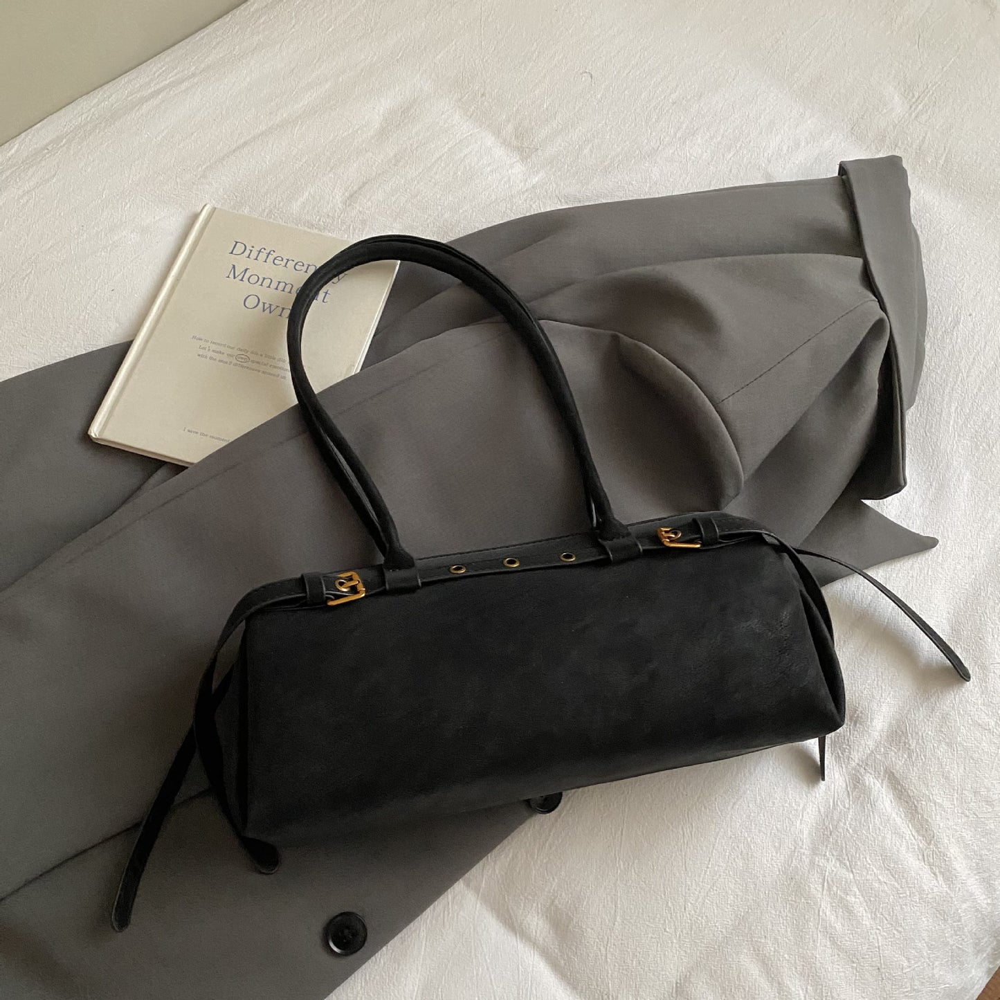 Style Retro Minority Portable Baguette Female Stylish Unique Bags