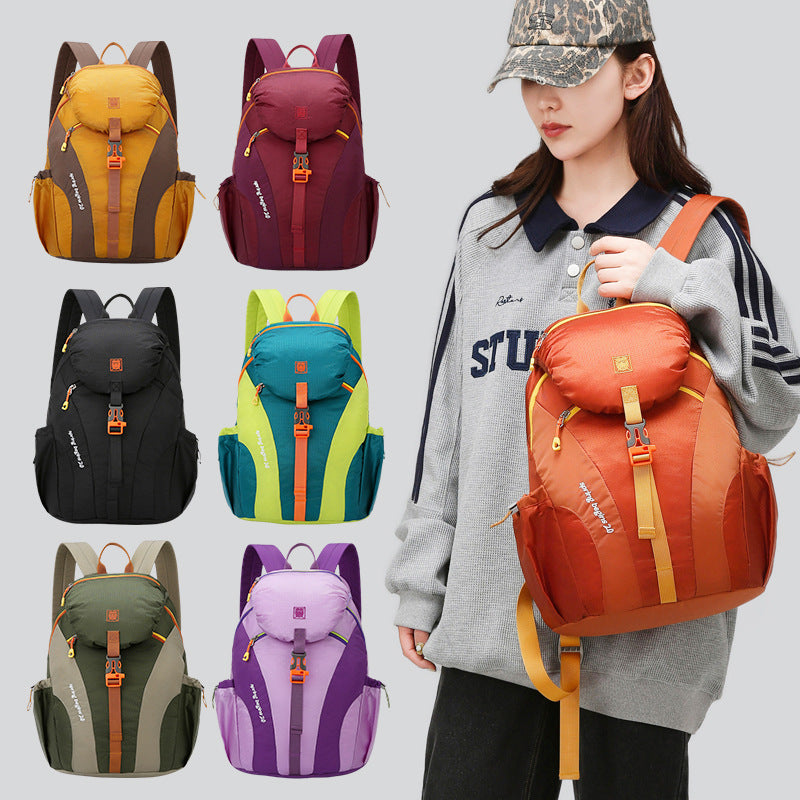Women's & Men's Capacity Hiking Leisure Spring Lightweight Waterproof Sports Backpack