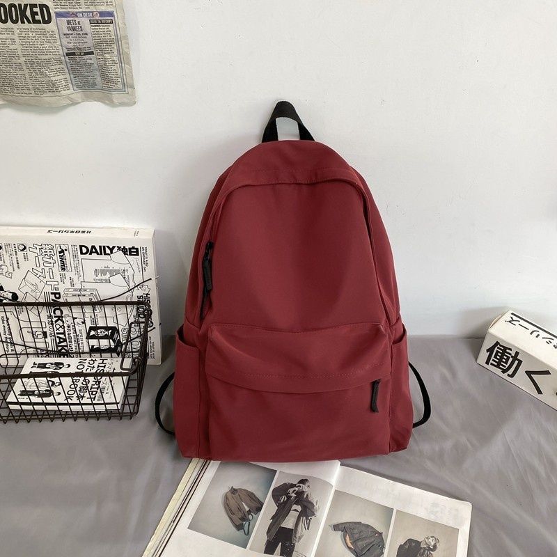 Large Capacity College Style Female Simple Leisure Backpack