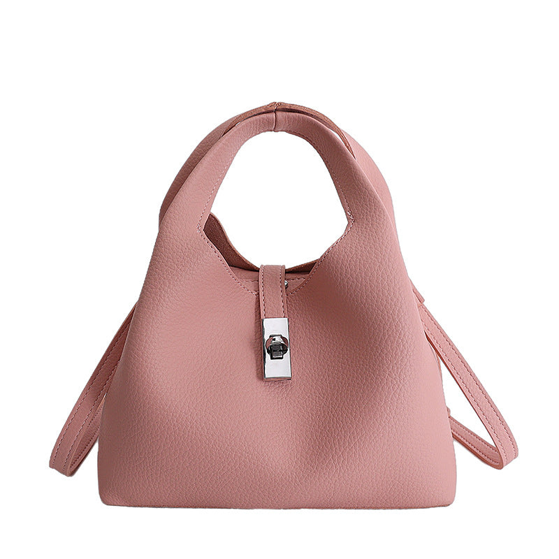 Women's Lychee Pattern For Retro Simple Fashion Bags