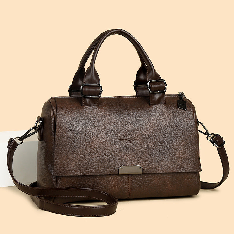 Women's Fashionable Fashion Versatile Simple Retro Women's Handbag