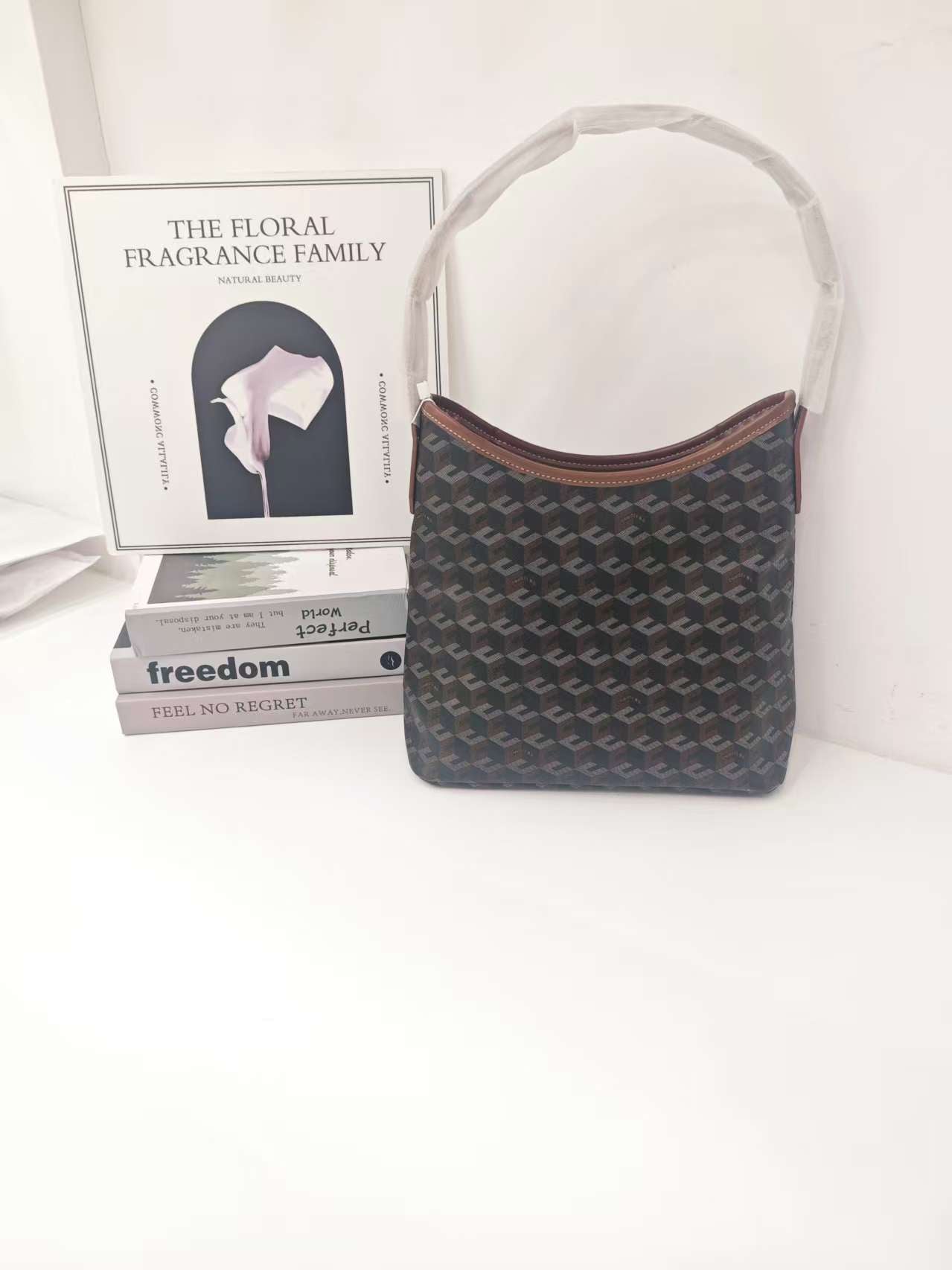 Women's Portable Printed Steamed Stuffed Bun Retro Bags