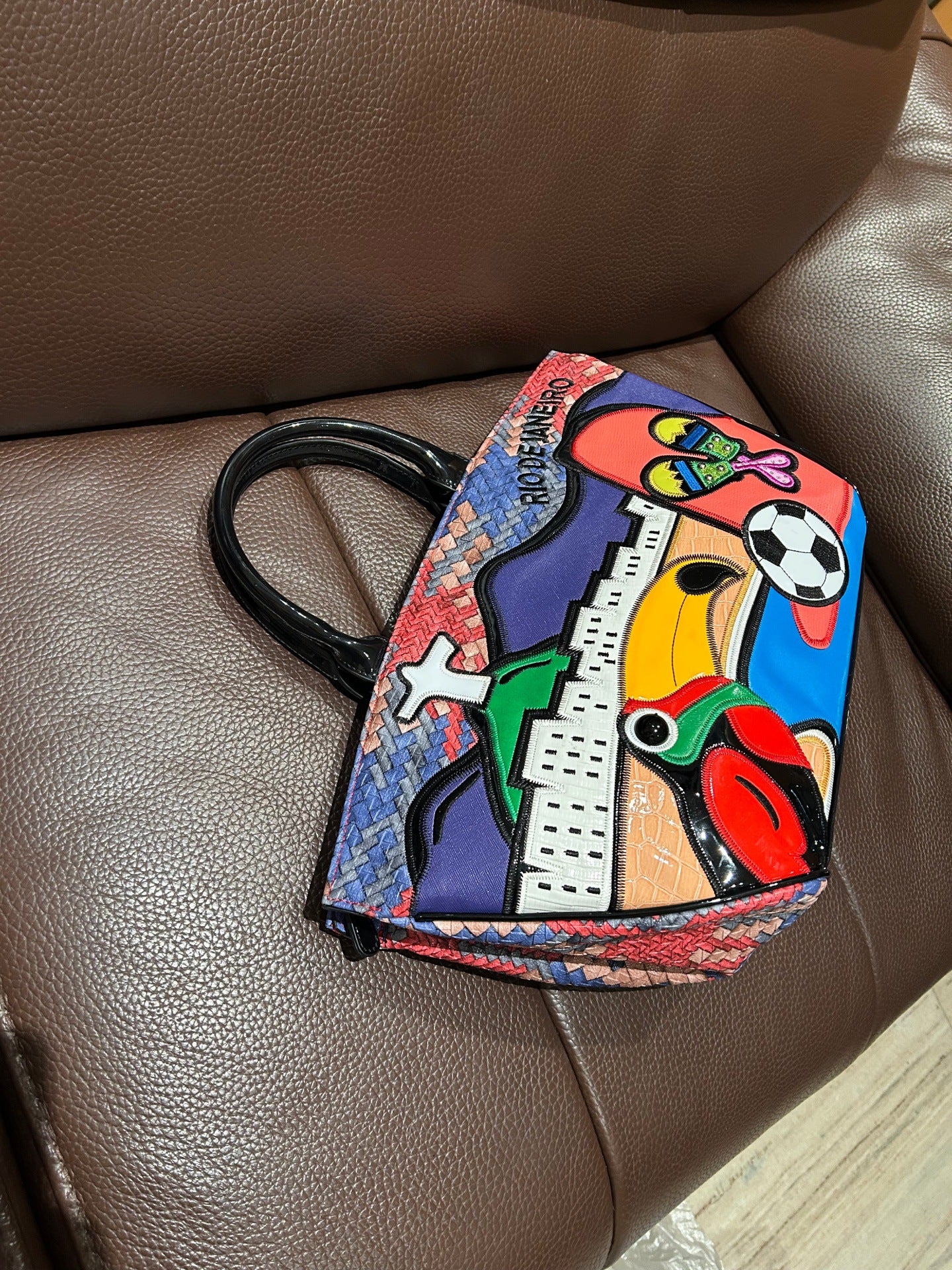 Theme Creative Exotic Flower Large Capacity Tote Bag