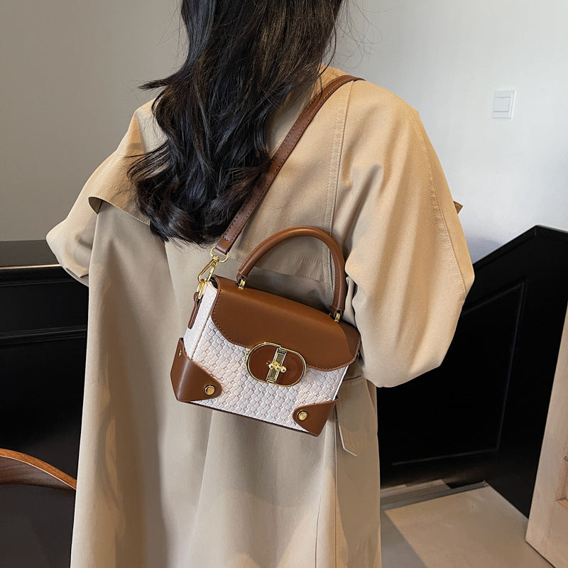 Women's Portable Leather Trendy Large Capacity Daily Women's Shoulder Bag