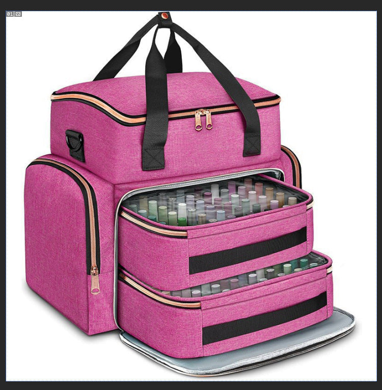 Large Capacity Storage Thickened Wash Manicure Implement Makeup Bag