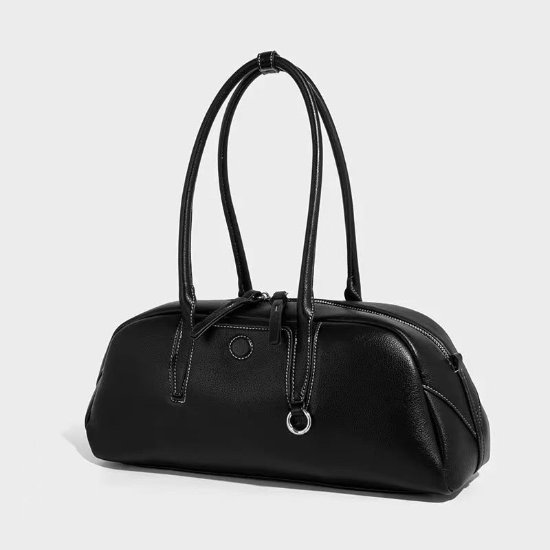 Track Series Bowling Pillow Boston Underarm Tote Bag