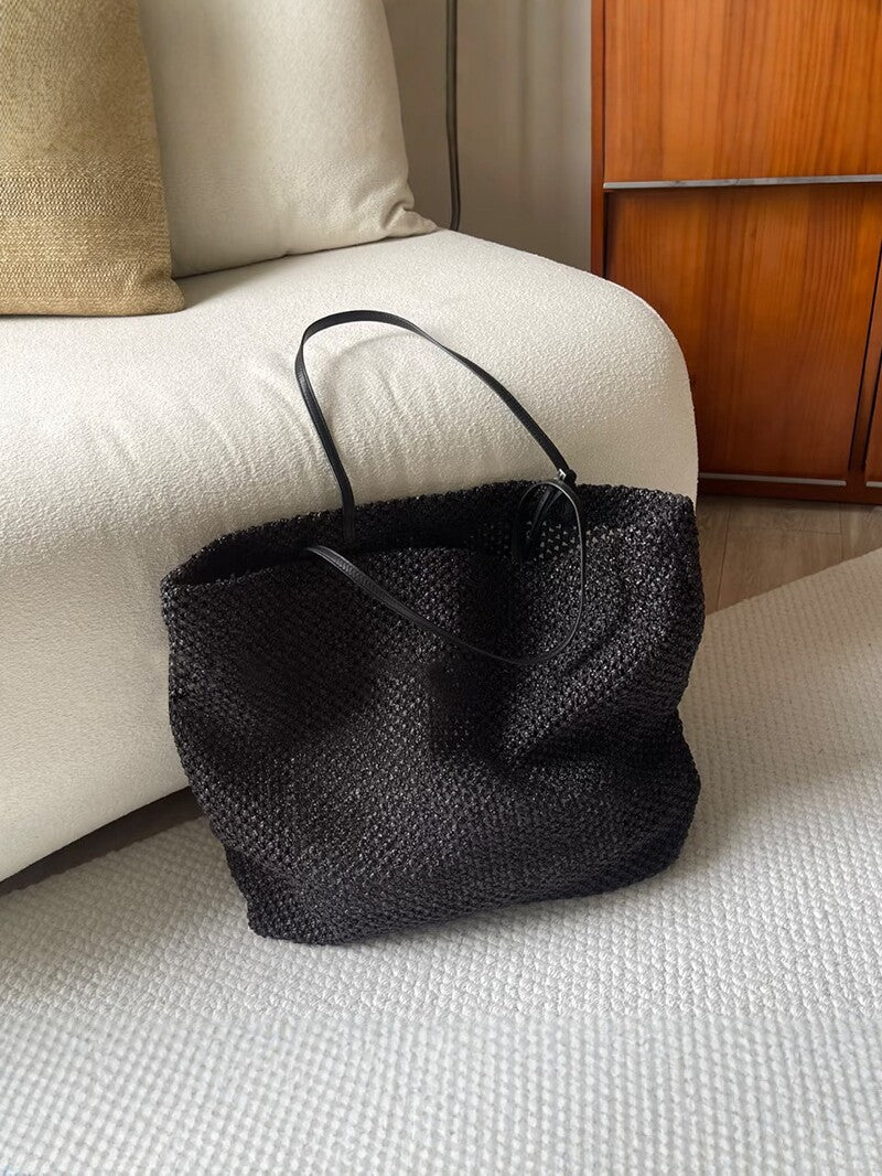 Women's Woven One Retro Fashion Large Capacity Bags