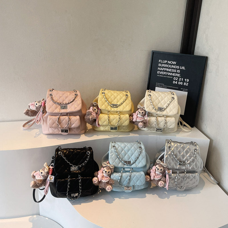Classic Style Embroidery Thread Female Summer High Sense Large Capacity Women's Backpack