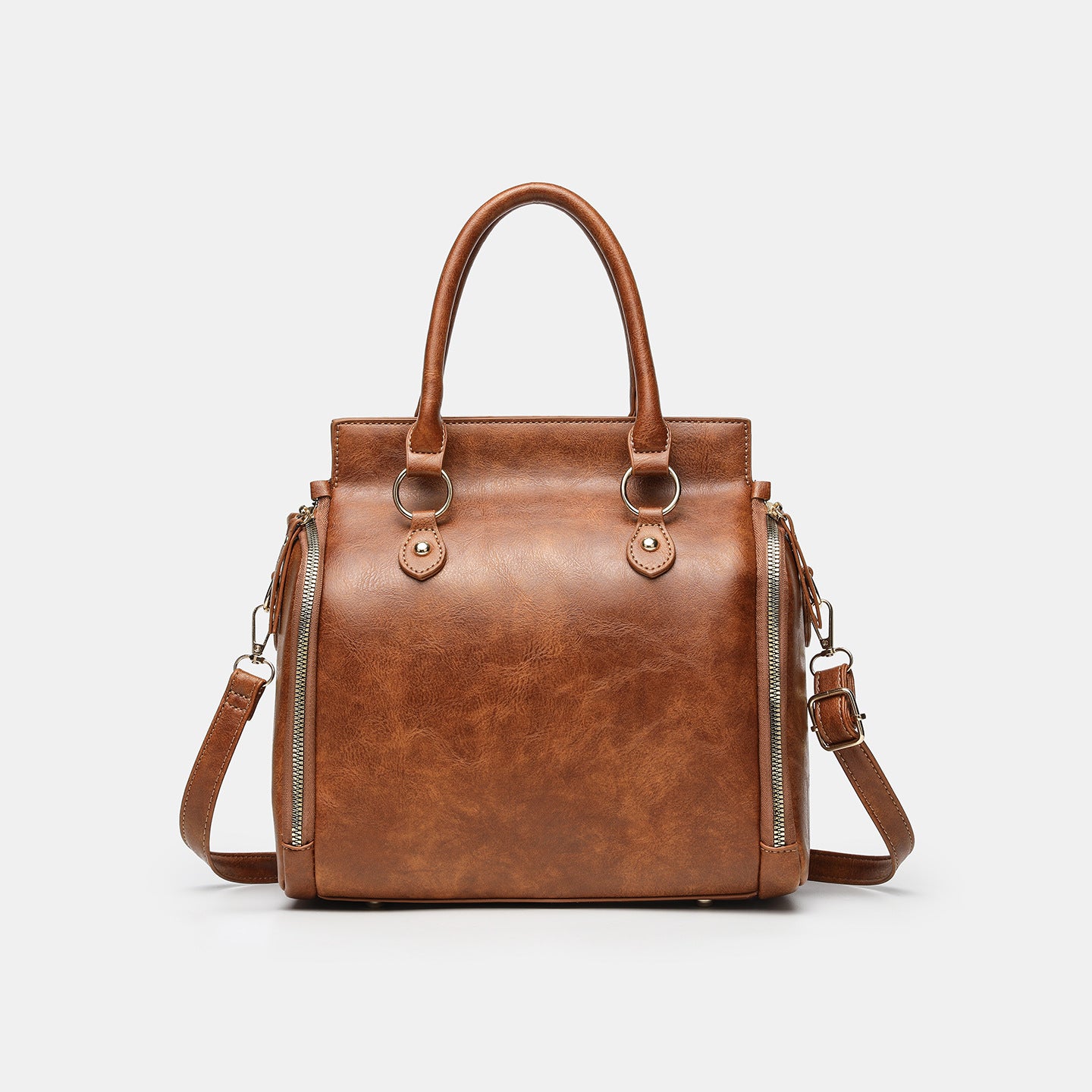 Women's Retro Style Large Capacity High-grade Commute Handbags